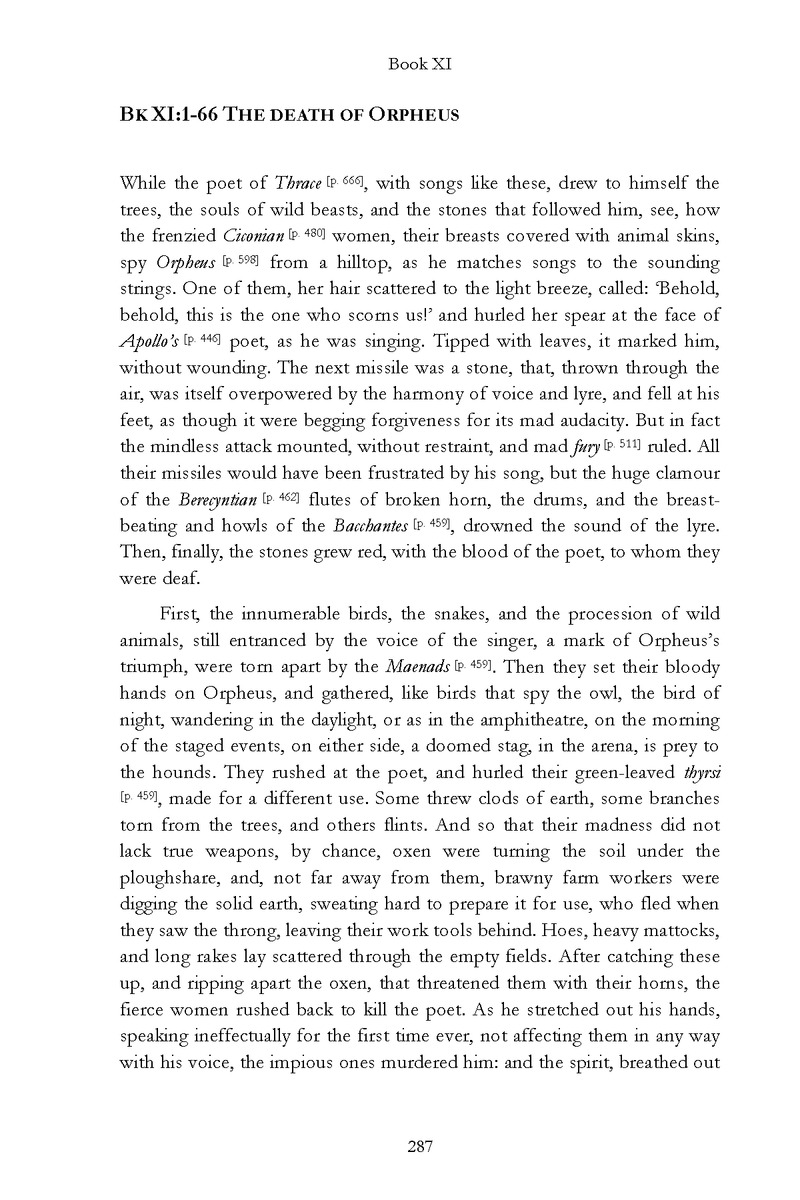 Ovid: The Metamorphoses - Page 287